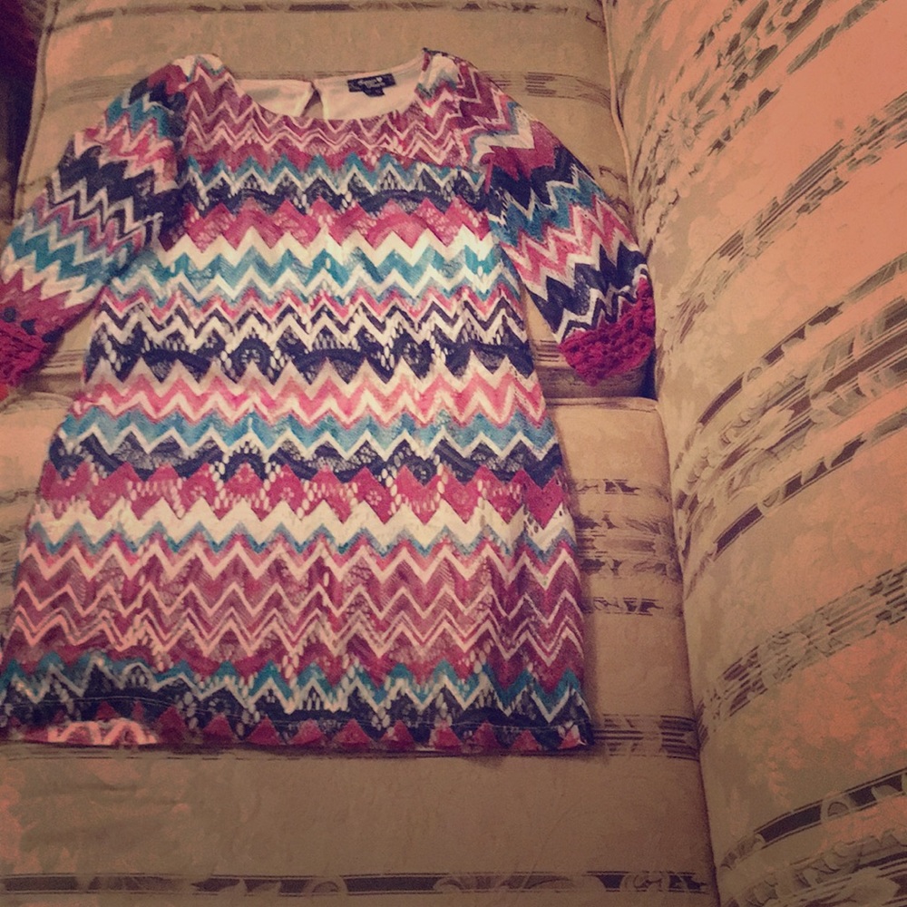 A colorful dress perfect for formal events.